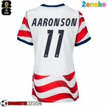 Ženske Nogometnih dresov Združene države Brenden Aaronson #11 Domači SP 2026 Kratki rokavi